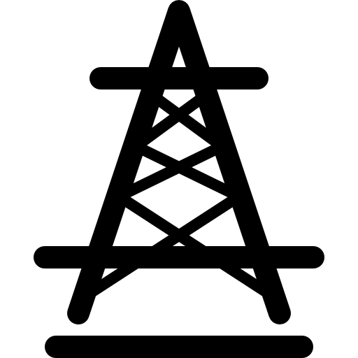 torre eléctrica icono gratis