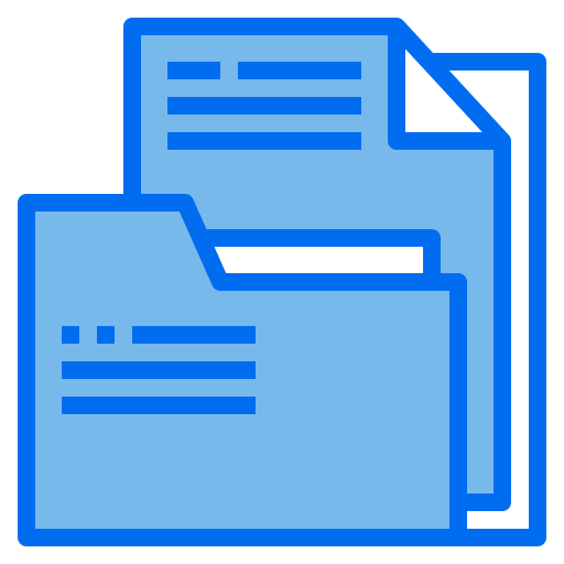 Folder Payungkead Blue icon