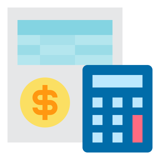 Bookkeeping Payungkead Flat icon