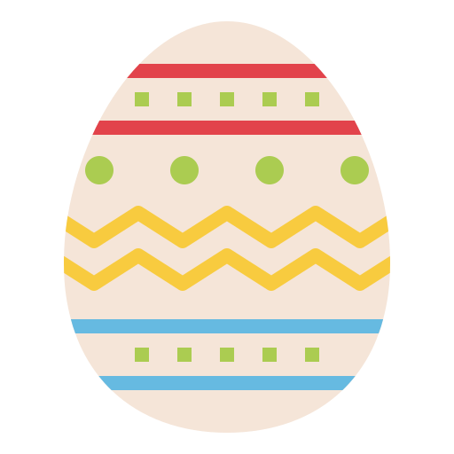 Easter egg Generic Flat icon