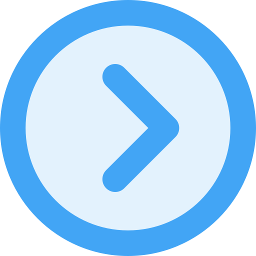 Right Arrow Generic Blue Icon