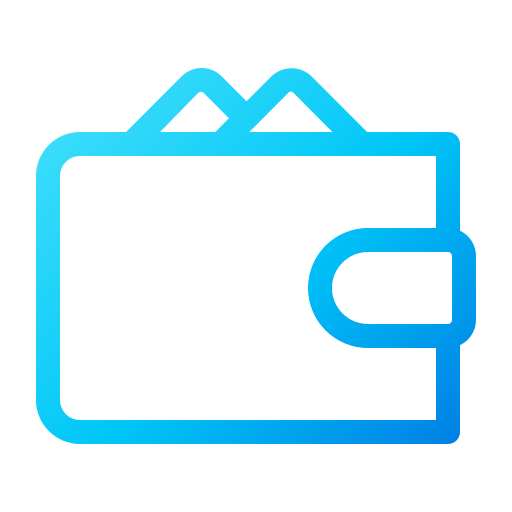 billetera icono gratis