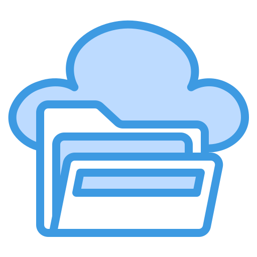 Folder Generic Blue icon