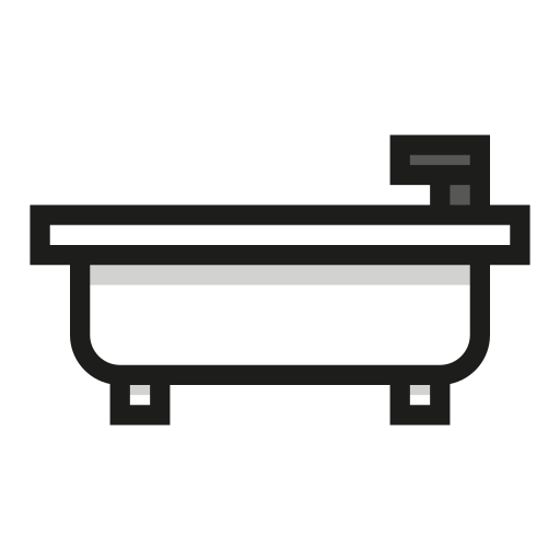 baignoire Icône gratuit baignoire Icône gratuit