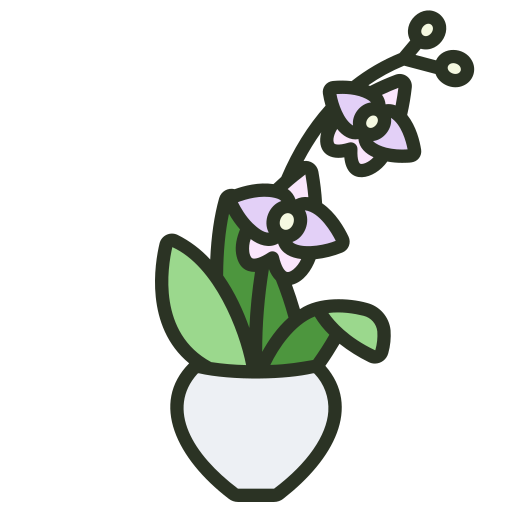 orquídea icono gratis