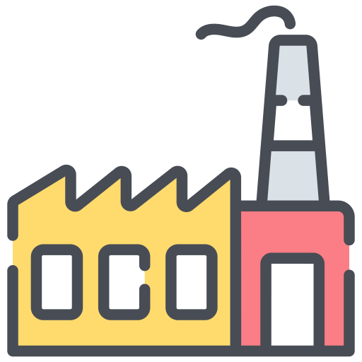 Factory Generic Outline Color icon