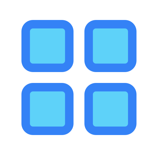 Layout Generic Blue icon