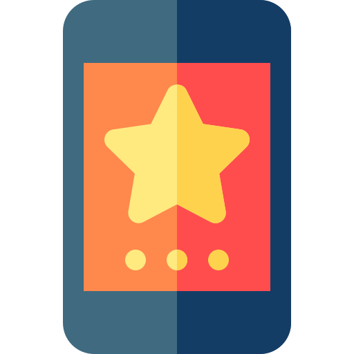 Star Basic Rounded Flat icon