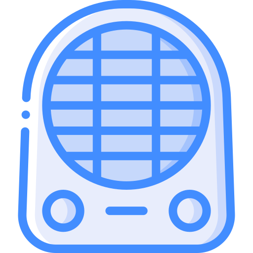 calentador eléctrico icono gratis