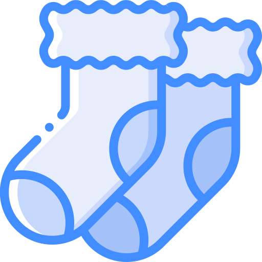 Socks Basic Miscellany Blue icon