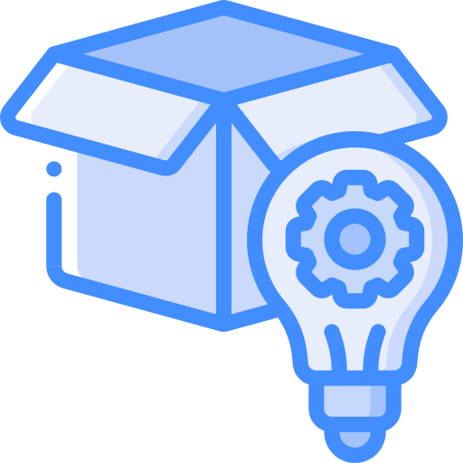 Box Basic Miscellany Blue icon