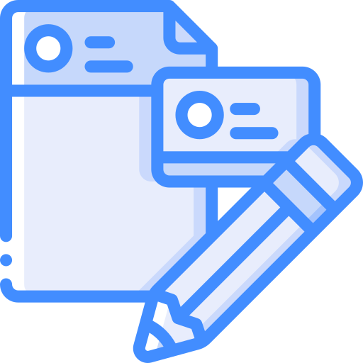 Documents Basic Miscellany Blue icon