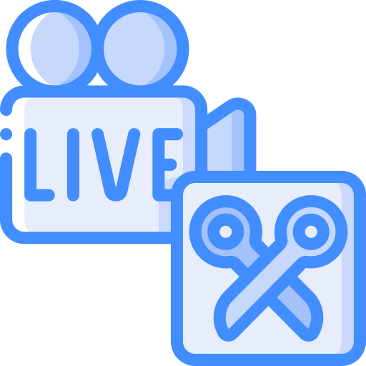Live stream free icon