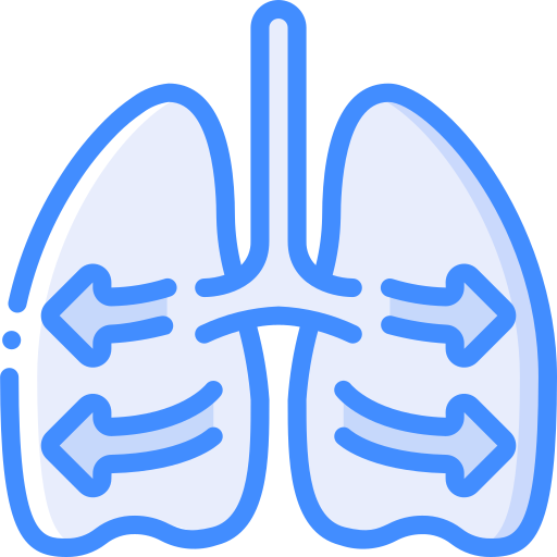 pulmones icono gratis