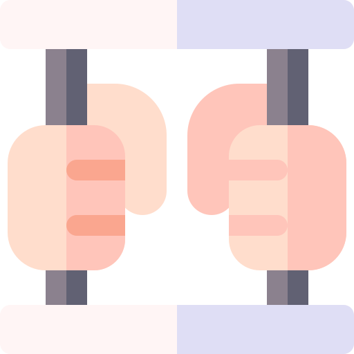 Jail Basic Rounded Flat icon