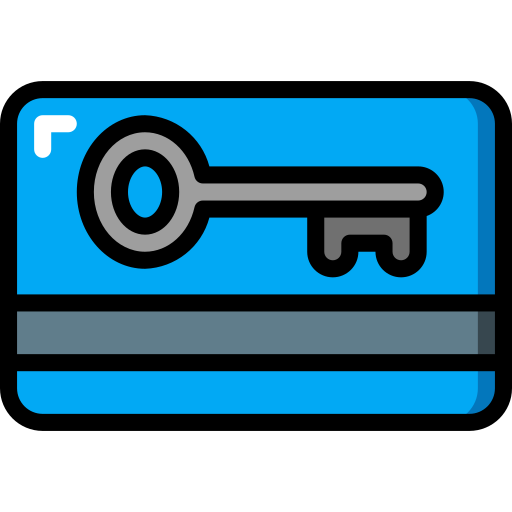 tarjeta clave icono gratis