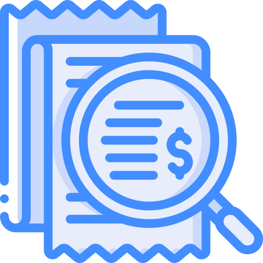 facturas icono gratis