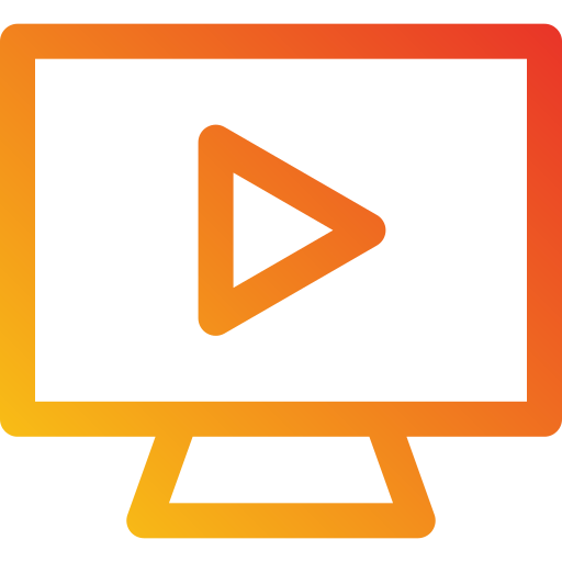 reproductor de video icono gratis