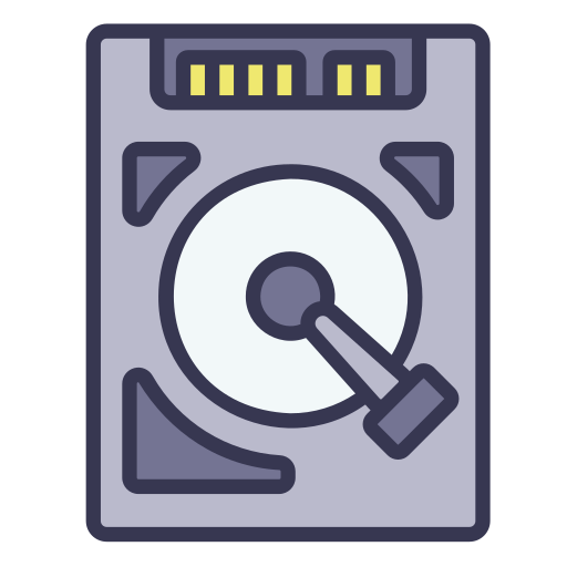 Hdd Generic Outline Color icon