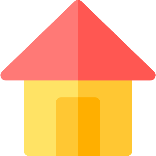 Home Basic Rounded Flat icon