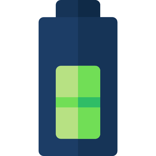 Battery Basic Rounded Flat icon