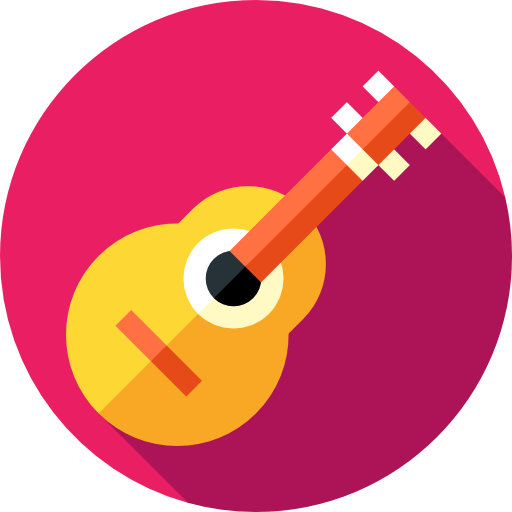 guitarra icono gratis