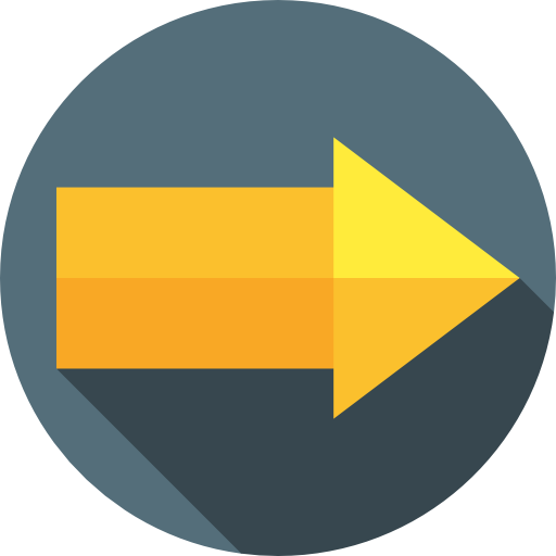 Arrow right free icon