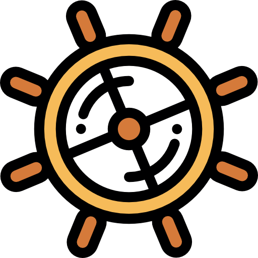 timón icono gratis