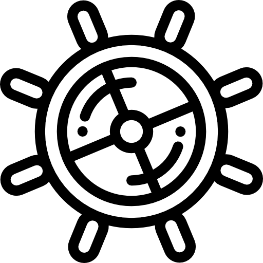 timón icono gratis