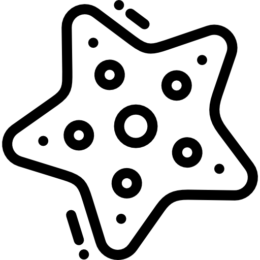 estrella de mar icono gratis