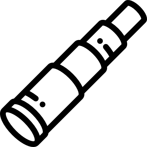 telescopio icono gratis