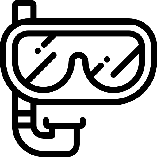 Snorkel Detailed Rounded Lineal icon