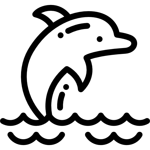 delfín icono gratis