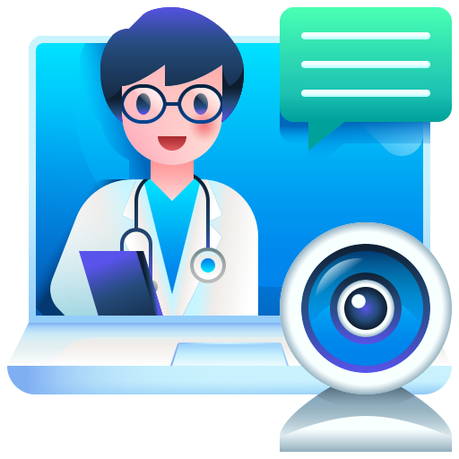 telemedicina icono gratis