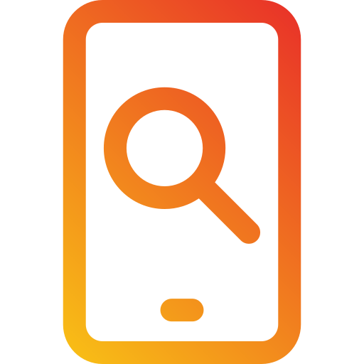 recherche mobile Icône gratuit recherche mobile Icône gratuit