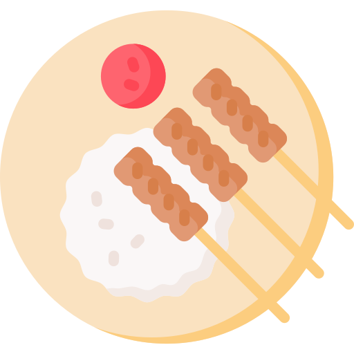 satay icono gratis