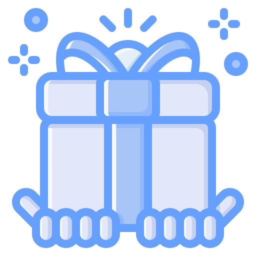 caja de regalo icono gratis