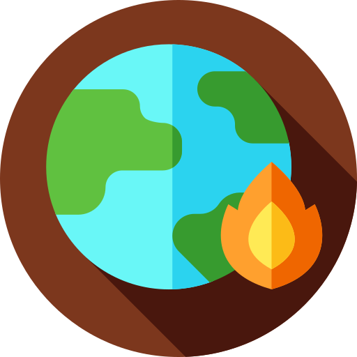 Global warming free icon