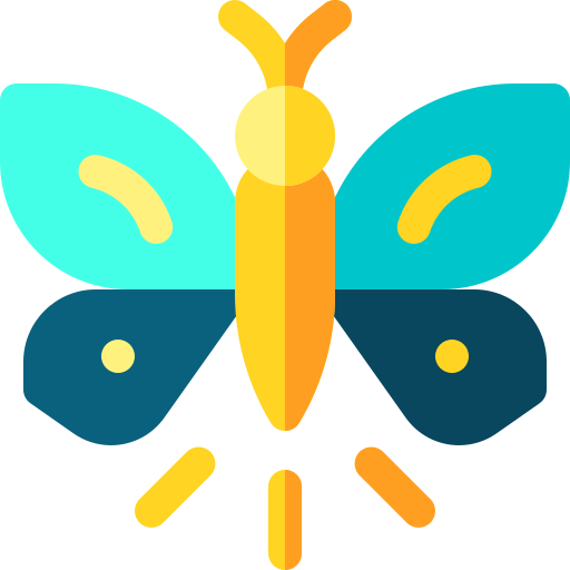 mariposa icono gratis