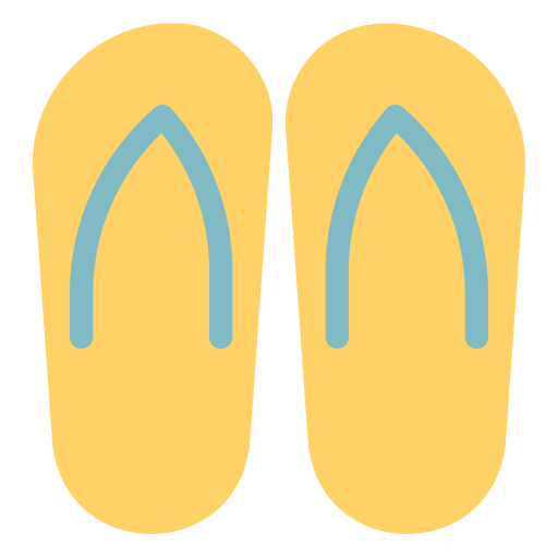 Slippers Generic Flat icon