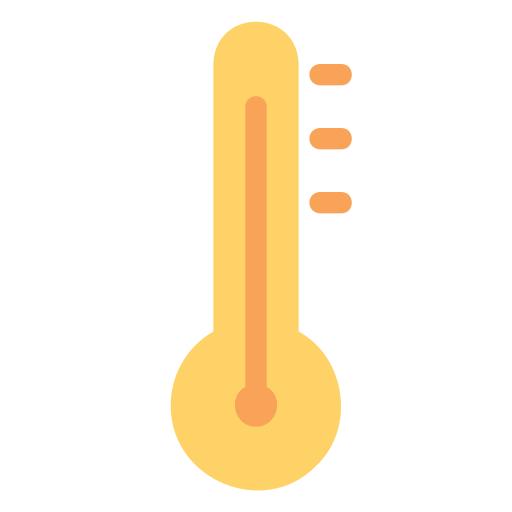 altas temperaturas icono gratis