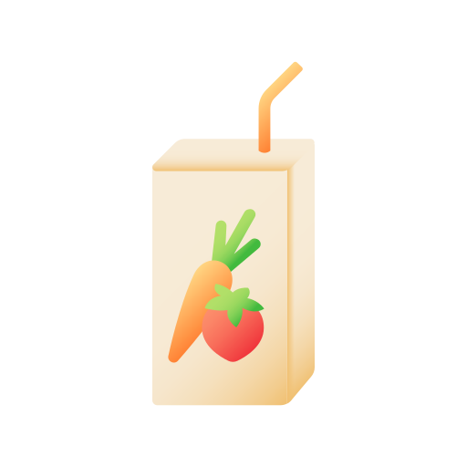 caja de jugo icono gratis