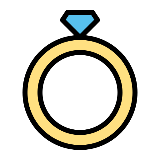 Diamond Generic Outline Color icon