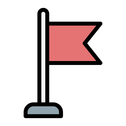 Flag free icon