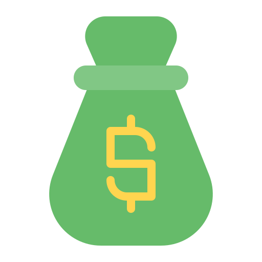 Money bag Generic Flat icon