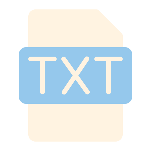 archivo txt icono gratis