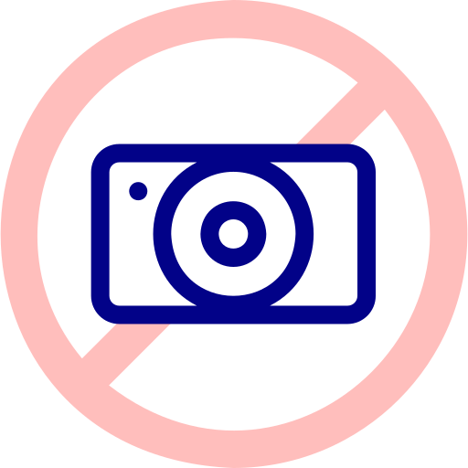 No camera Detailed Mixed Lineal color icon