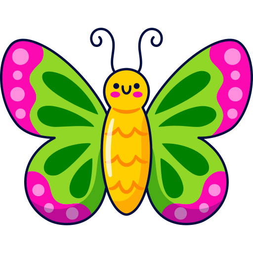 Butterfly Sticker Vector Art, Icons, and Graphics for Free Download