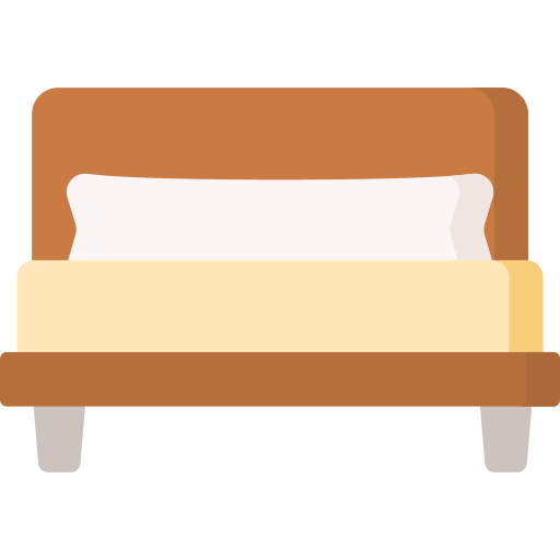 cama matrimonial icono gratis