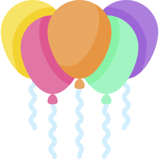 Balloons - Free entertainment icons